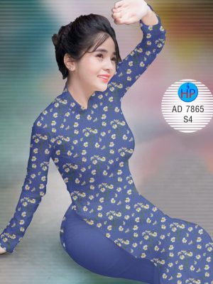 Vải áo dài Cúc nhí đáng yêu mới ra AD 7865 34 1571668609 669 Vai ao dai Cuc nhi dang yeu moi ra AD