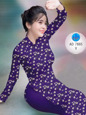 Vải áo dài Cúc nhí đáng yêu mới ra AD 7865 31 1571668609 98 Vai ao dai Cuc nhi dang yeu moi ra AD