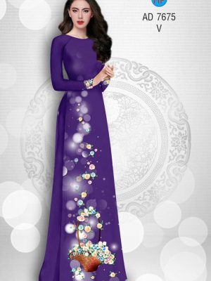 Vải áo dài giỏ hoa lung linh kiểu mới AD 7675 35 1571669262 258 Vai ao dai gio hoa lung linh kieu moi AD