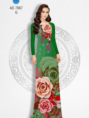 Vải áo dài Hoa hồng kiểu mới AD 7667 26 1571669446 291 Vai ao dai Hoa hong kieu moi AD 7667