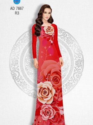 Vải áo dài Hoa hồng kiểu mới AD 7667 37 1571669447 300 Vai ao dai Hoa hong kieu moi AD 7667