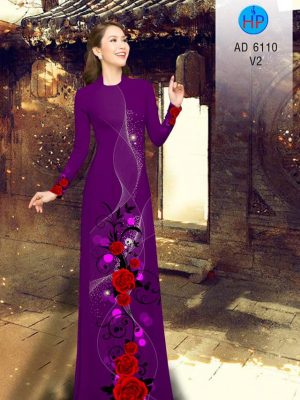 Vải áo dài Hoa hồng mới ra AD 6110 31 1571669689 195 Vai ao dai Hoa hong moi ra AD 6110