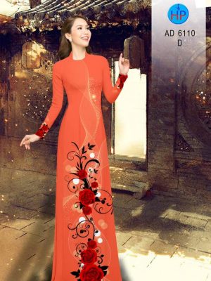 Vải áo dài Hoa hồng mới ra AD 6110 33 1571669689 64 Vai ao dai Hoa hong moi ra AD 6110
