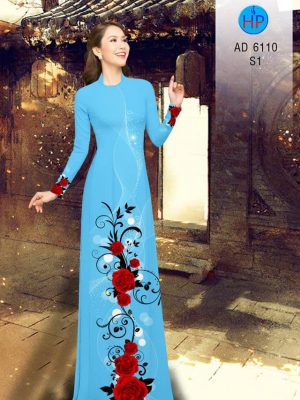 Vải áo dài Hoa hồng mới ra AD 6110 32 1571669689 726 Vai ao dai Hoa hong moi ra AD 6110