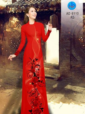 Vải áo dài Hoa hồng mới ra AD 6110 35 1571669690 546 Vai ao dai Hoa hong moi ra AD 6110