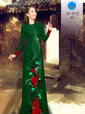 Vải áo dài Hoa hồng mới ra AD 6110 37 1571669690 739 Vai ao dai Hoa hong moi ra AD 6110