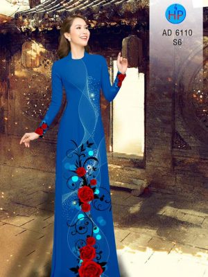 Vải áo dài Hoa hồng mới ra AD 6110 36 1571669690 931 Vai ao dai Hoa hong moi ra AD 6110