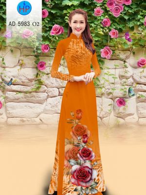 Vải áo dài Hoa hồng thiết kế 2019 AD 5983 23 1571669887 196 Vai ao dai Hoa hong thiet ke 2019 AD 5983