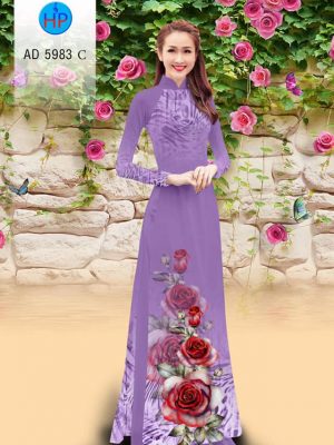 Vải áo dài Hoa hồng thiết kế 2019 AD 5983 26 1571669887 323 Vai ao dai Hoa hong thiet ke 2019 AD 5983