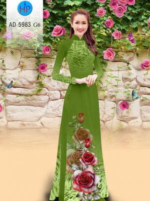 Vải áo dài Hoa hồng thiết kế 2019 AD 5983 33 1571669888 13 Vai ao dai Hoa hong thiet ke 2019 AD 5983