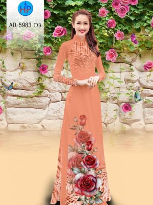Vải áo dài Hoa hồng thiết kế 2019 AD 5983 30 1571669888 197 Vai ao dai Hoa hong thiet ke 2019 AD 5983