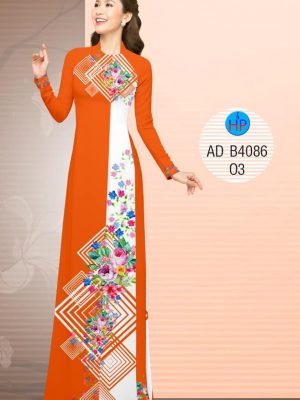 Vải áo dài Hoa in 3D kiểu mới AD B4086 21 1571670068 390 Vai ao dai Hoa in 3D kieu moi AD B4086