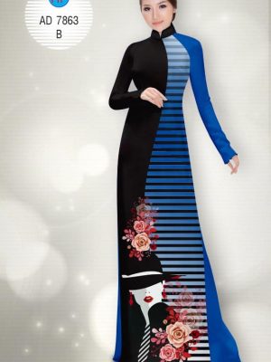 Vải áo dài Quý Cô điệu đà mới ra AD 7863 23 1571670209 347 Vai ao dai Quy Co dieu da moi ra AD