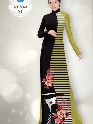 Vải áo dài Quý Cô điệu đà mới ra AD 7863 33 1571670209 422 Vai ao dai Quy Co dieu da moi ra AD