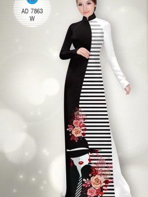 Vải áo dài Quý Cô điệu đà mới ra AD 7863 36 1571670209 503 Vai ao dai Quy Co dieu da moi ra AD