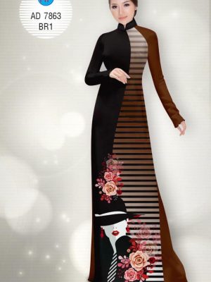 Vải áo dài Quý Cô điệu đà mới ra AD 7863 25 1571670209 520 Vai ao dai Quy Co dieu da moi ra AD