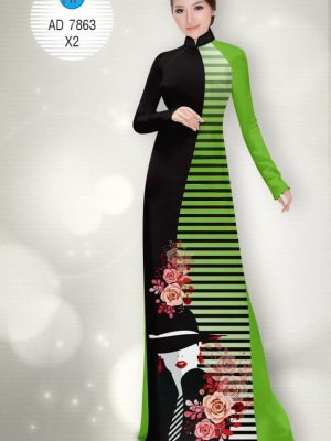Vải áo dài Quý Cô điệu đà mới ra AD 7863 31 1571670209 707 Vai ao dai Quy Co dieu da moi ra AD