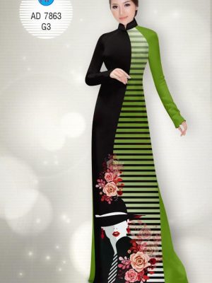 Vải áo dài Quý Cô điệu đà mới ra AD 7863 24 1571670209 71 Vai ao dai Quy Co dieu da moi ra AD