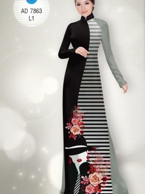 Vải áo dài Quý Cô điệu đà mới ra AD 7863 27 1571670209 794 Vai ao dai Quy Co dieu da moi ra AD