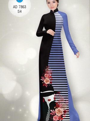 Vải áo dài Quý Cô điệu đà mới ra AD 7863 32 1571670209 829 Vai ao dai Quy Co dieu da moi ra AD