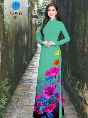 Vải áo dài Hoa in 3D thiết kế 2019 AD 6135 22 1571670455 570 Vai ao dai Hoa in 3D thiet ke 2019 AD