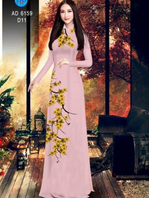 Vải áo dài Hoa Mai mới ra AD 6159 25 1571670632 274 Vai ao dai Hoa Mai moi ra AD 6159