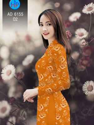 Vải áo dài Hoa hồng thiết kế 2019 AD 6155 27 1571671000 310 Vai ao dai Hoa hong thiet ke 2019 AD 6155