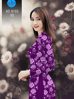 Vải áo dài Hoa hồng thiết kế 2019 AD 6155 21 1571671000 347 Vai ao dai Hoa hong thiet ke 2019 AD 6155