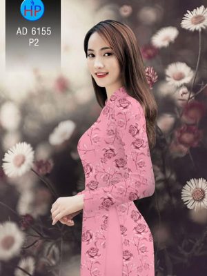 Vải áo dài Hoa hồng thiết kế 2019 AD 6155 25 1571671000 737 Vai ao dai Hoa hong thiet ke 2019 AD 6155
