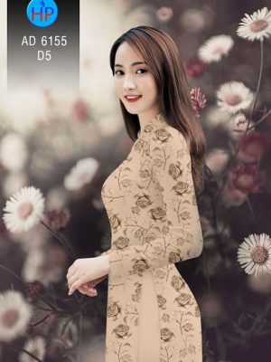 Vải áo dài Hoa hồng thiết kế 2019 AD 6155 26 1571671000 858 Vai ao dai Hoa hong thiet ke 2019 AD 6155