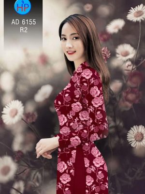 Vải áo dài Hoa hồng thiết kế 2019 AD 6155 22 1571671000 93 Vai ao dai Hoa hong thiet ke 2019 AD 6155