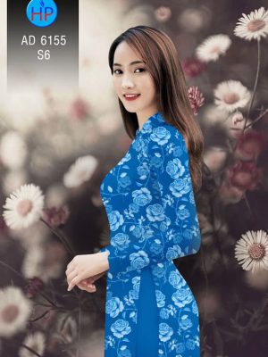 Vải áo dài Hoa hồng thiết kế 2019 AD 6155 33 1571671001 351 Vai ao dai Hoa hong thiet ke 2019 AD 6155