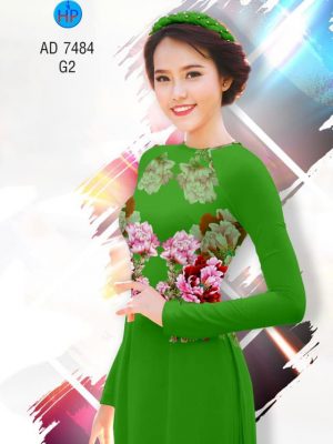 Vải áo dài Hoa Mẫu Đơn thiết kế 2019 AD 7484 21 1571671544 213 Vai ao dai Hoa Mau Don thiet ke 2019 AD