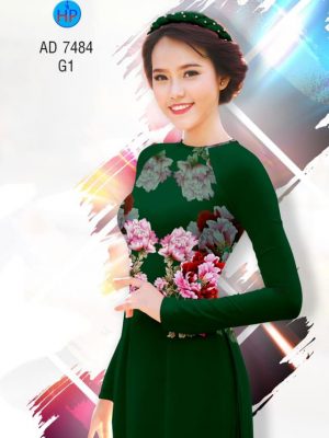 Vải áo dài Hoa Mẫu Đơn thiết kế 2019 AD 7484 22 1571671544 281 Vai ao dai Hoa Mau Don thiet ke 2019 AD