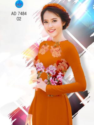 Vải áo dài Hoa Mẫu Đơn thiết kế 2019 AD 7484 28 1571671544 456 Vai ao dai Hoa Mau Don thiet ke 2019 AD