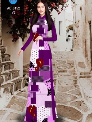 Vải áo dài Lập thể bi và hoa hồng môn thiết kế 2019 AD 6152 24 1571673433 245 Vai ao dai Lap the bi va hoa hong mon