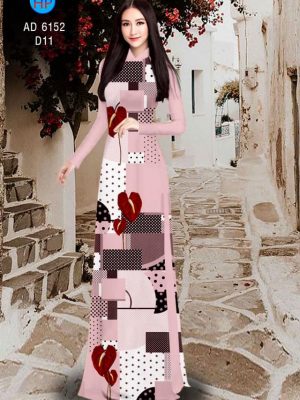 Vải áo dài Lập thể bi và hoa hồng môn thiết kế 2019 AD 6152 36 1571673434 74 Vai ao dai Lap the bi va hoa hong mon