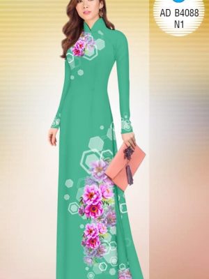 Vải áo dài Hoa và lục giác thiết kế 2019 AD B4088 29 1571817191 323 Vai ao dai Hoa va luc giac thiet ke 2019