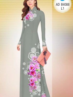 Vải áo dài Hoa và lục giác thiết kế 2019 AD B4088 27 1571817191 496 Vai ao dai Hoa va luc giac thiet ke 2019
