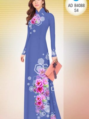 Vải áo dài Hoa và lục giác thiết kế 2019 AD B4088 30 1571817191 51 Vai ao dai Hoa va luc giac thiet ke 2019