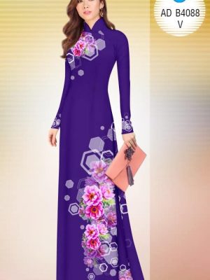 Vải áo dài Hoa và lục giác thiết kế 2019 AD B4088 34 1571817191 599 Vai ao dai Hoa va luc giac thiet ke 2019