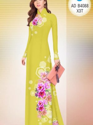 Vải áo dài Hoa và lục giác thiết kế 2019 AD B4088 32 1571817191 853 Vai ao dai Hoa va luc giac thiet ke 2019