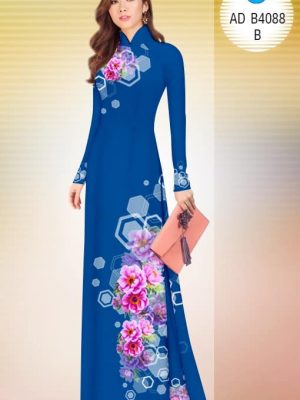 Vải áo dài Hoa và lục giác thiết kế 2019 AD B4088 25 1571817191 8 Vai ao dai Hoa va luc giac thiet ke 2019