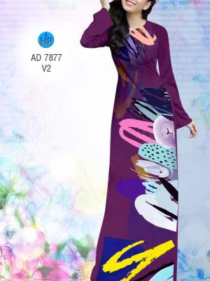 Vải áo dài Vệt màu thiết kế 2019 AD 7877 28 1571926258 146 Vai ao dai Vet mau thiet ke 2019 AD 7877