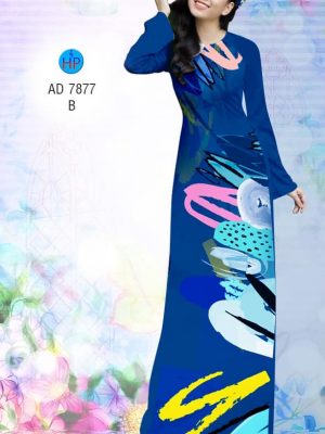 Vải áo dài Vệt màu thiết kế 2019 AD 7877 34 1571926258 331 Vai ao dai Vet mau thiet ke 2019 AD 7877