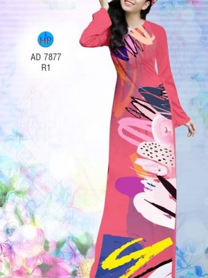 Vải áo dài Vệt màu thiết kế 2019 AD 7877 22 1571926258 735 Vai ao dai Vet mau thiet ke 2019 AD 7877