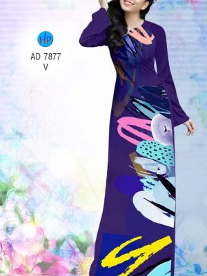 Vải áo dài Vệt màu thiết kế 2019 AD 7877 23 1571926258 944 Vai ao dai Vet mau thiet ke 2019 AD 7877
