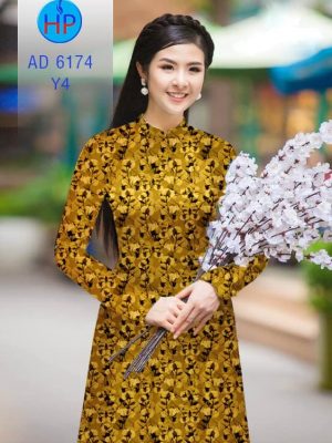 Vải áo dài Hoa đều kiểu mới AD 6174 37 1571926392 193 Vai ao dai Hoa deu kieu moi AD 6174