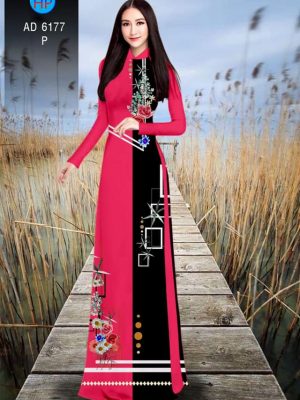 Vải áo dài Hoa hồng kiểu mới AD 6177 28 1571926614 101 Vai ao dai Hoa hong kieu moi AD 6177