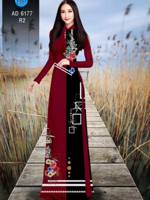 Vải áo dài Hoa hồng kiểu mới AD 6177 23 1571926614 356 Vai ao dai Hoa hong kieu moi AD 6177